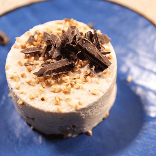 Panna cotta cioccolato/frutti di bosco